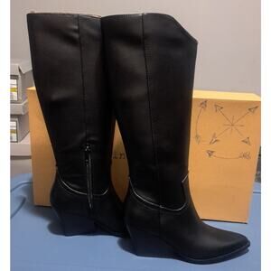 Womens Indigo Rd. KOLLYN-Q Tall Heeled Fashion Boot Size 6M